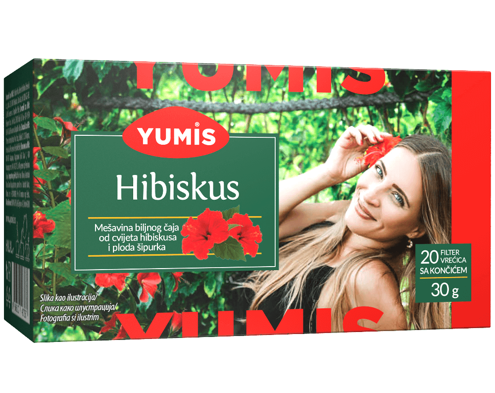 Thé  / Caj Hibiscus 30g YUMIS